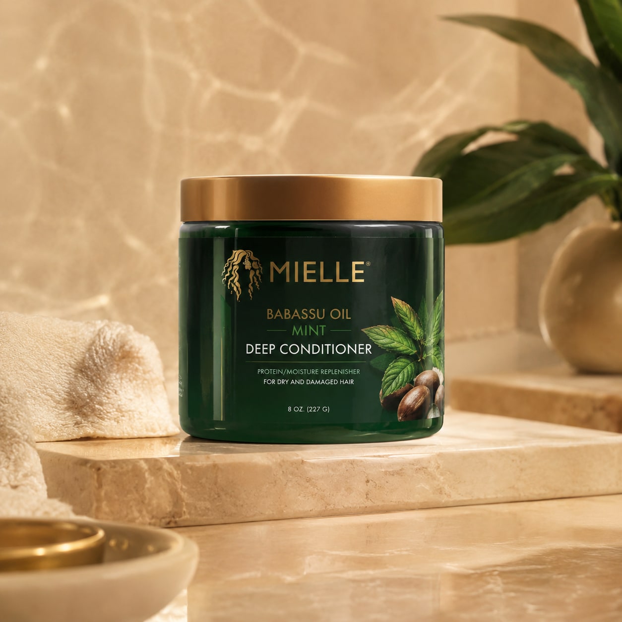 Mielle Babassu Oil Mint Deep Conditioner