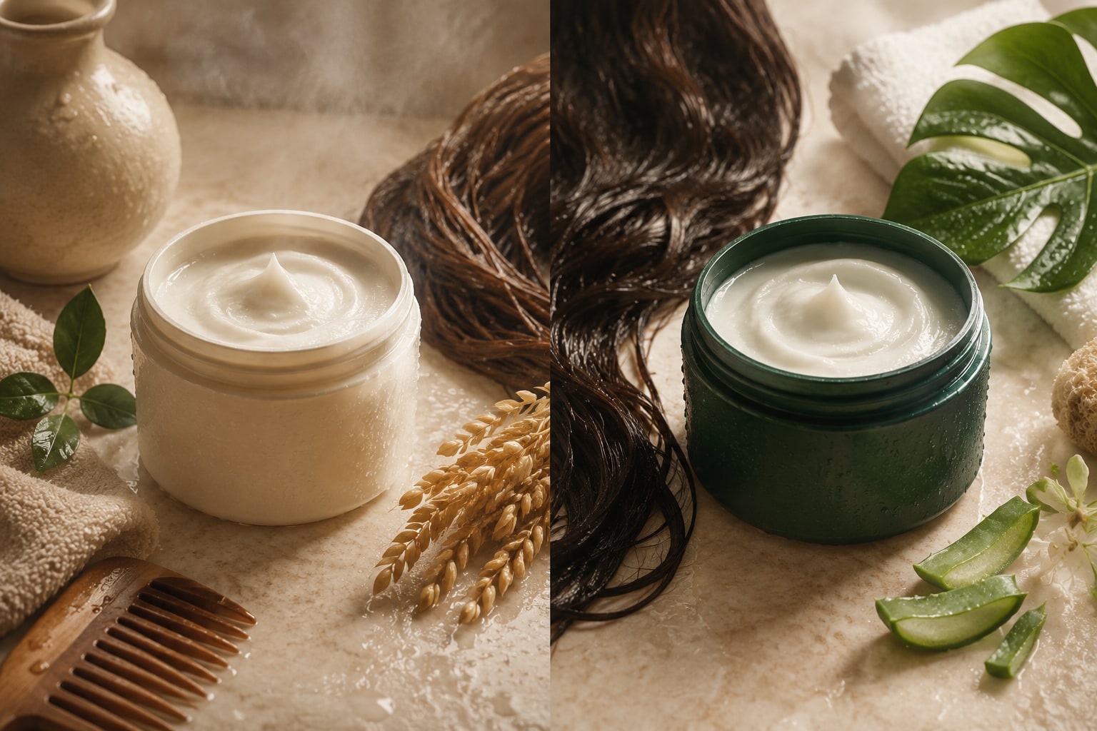Protein Mask vs Moisture Mask